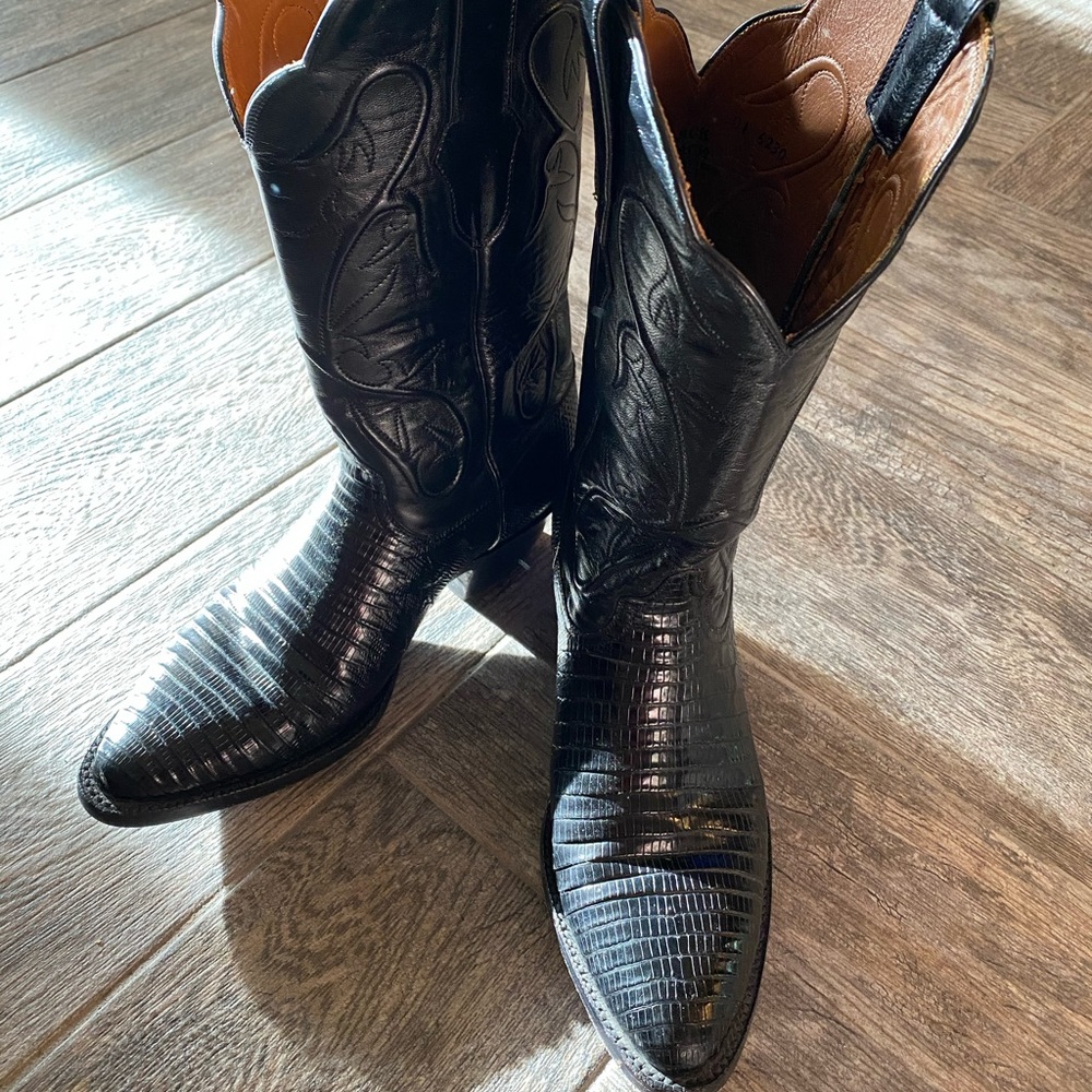 Black Jack Lizard Boots